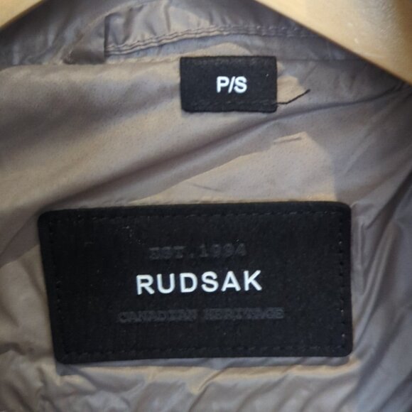 Women's Rudsak Down Filled Duck Feathers Light Brown Jacket - S Like New - Picture 4 of 12